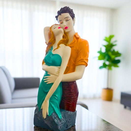 Soulmates" Artistic Resin Sculpture