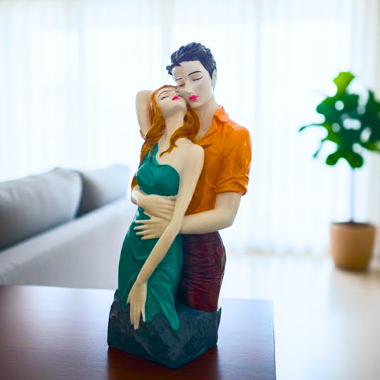 Soulmates" Artistic Resin Sculpture