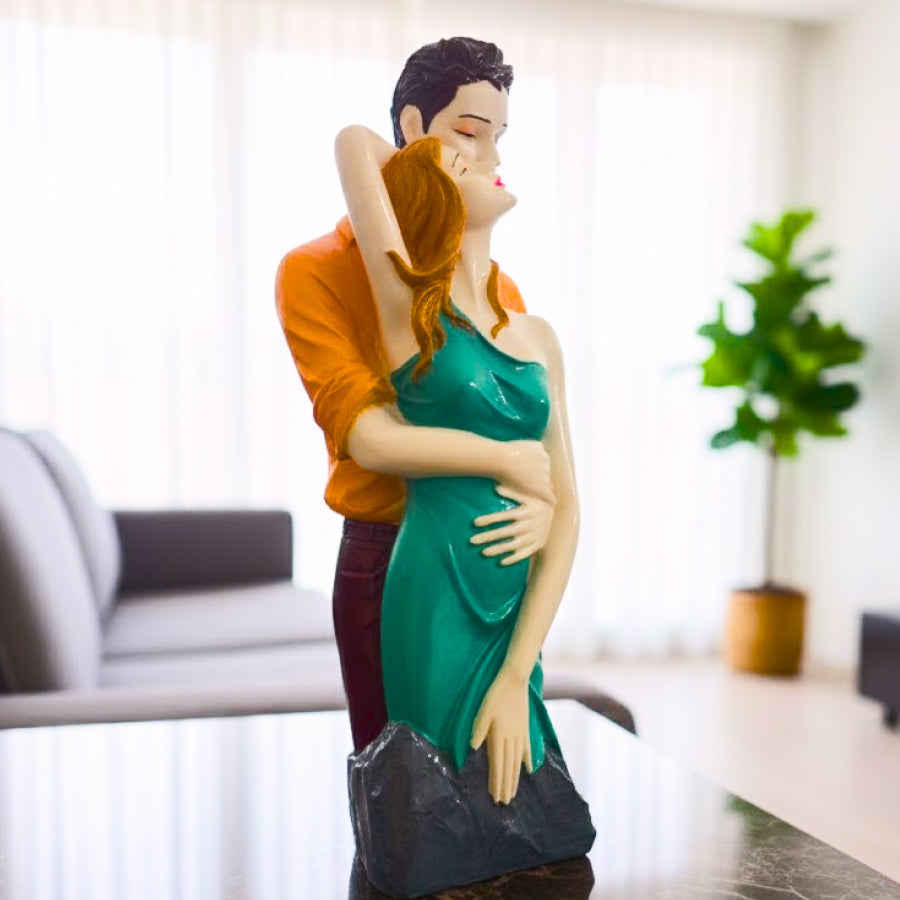 Soulmates" Artistic Resin Sculpture
