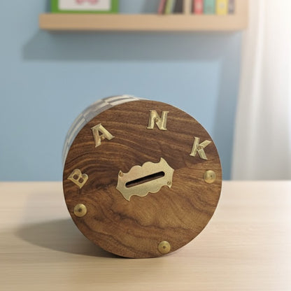 Wooden Handcrafted Chess Money Bank | Piggy Bank for Adults | Big Size