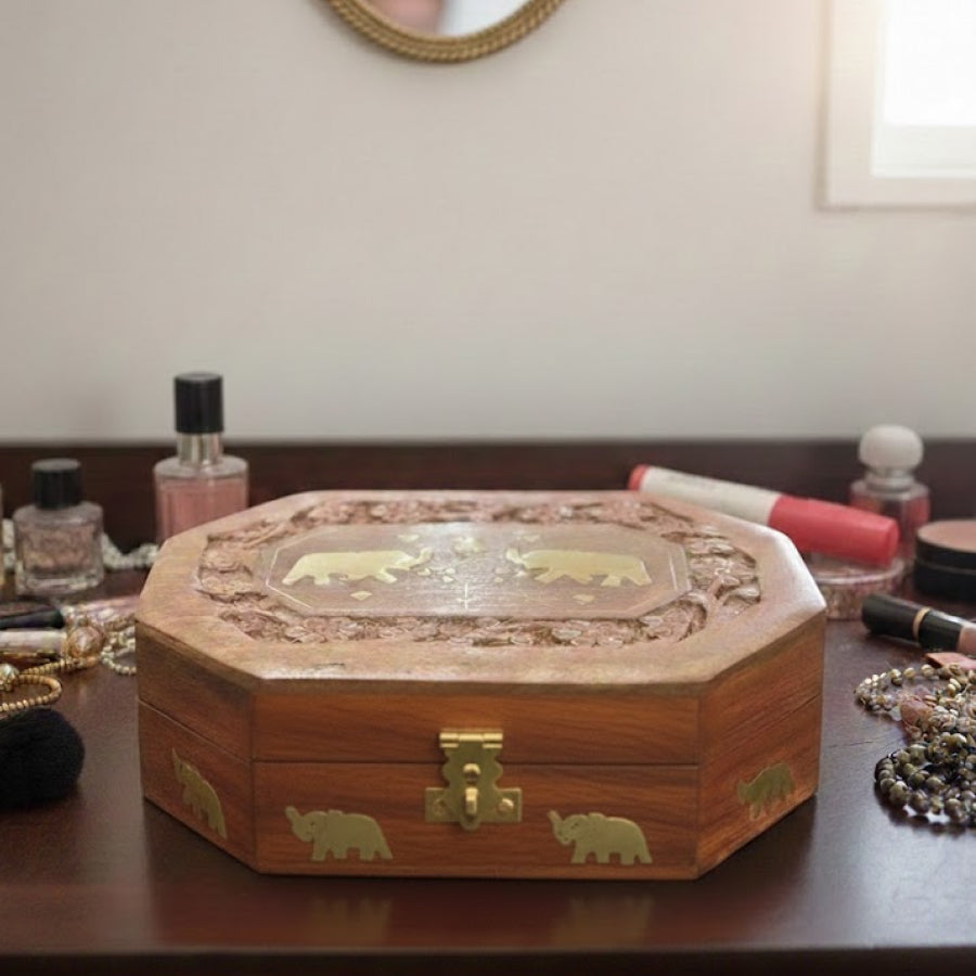 Fancy Decorative Box | Jewel Organizer | Multipurpose Box for Women | Storage Box