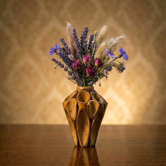 Wooden Vase Creation | From Art to Function | Handcrafted Sculpture