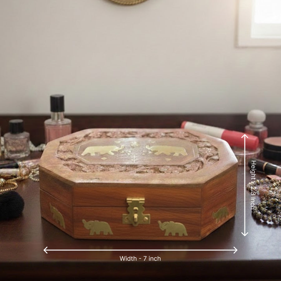 Fancy Decorative Box | Jewel Organizer | Multipurpose Box for Women | Storage Box