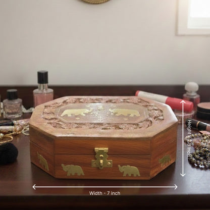 Fancy Decorative Box | Jewel Organizer | Multipurpose Box for Women | Storage Box